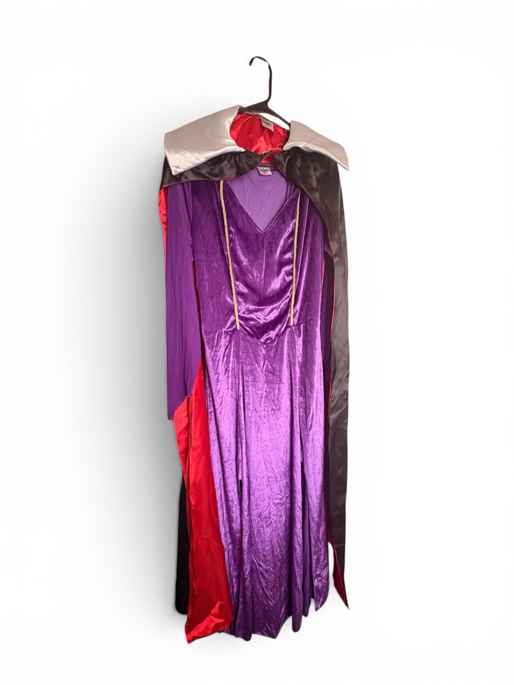 Purple and Red women’s Snow White queen costume